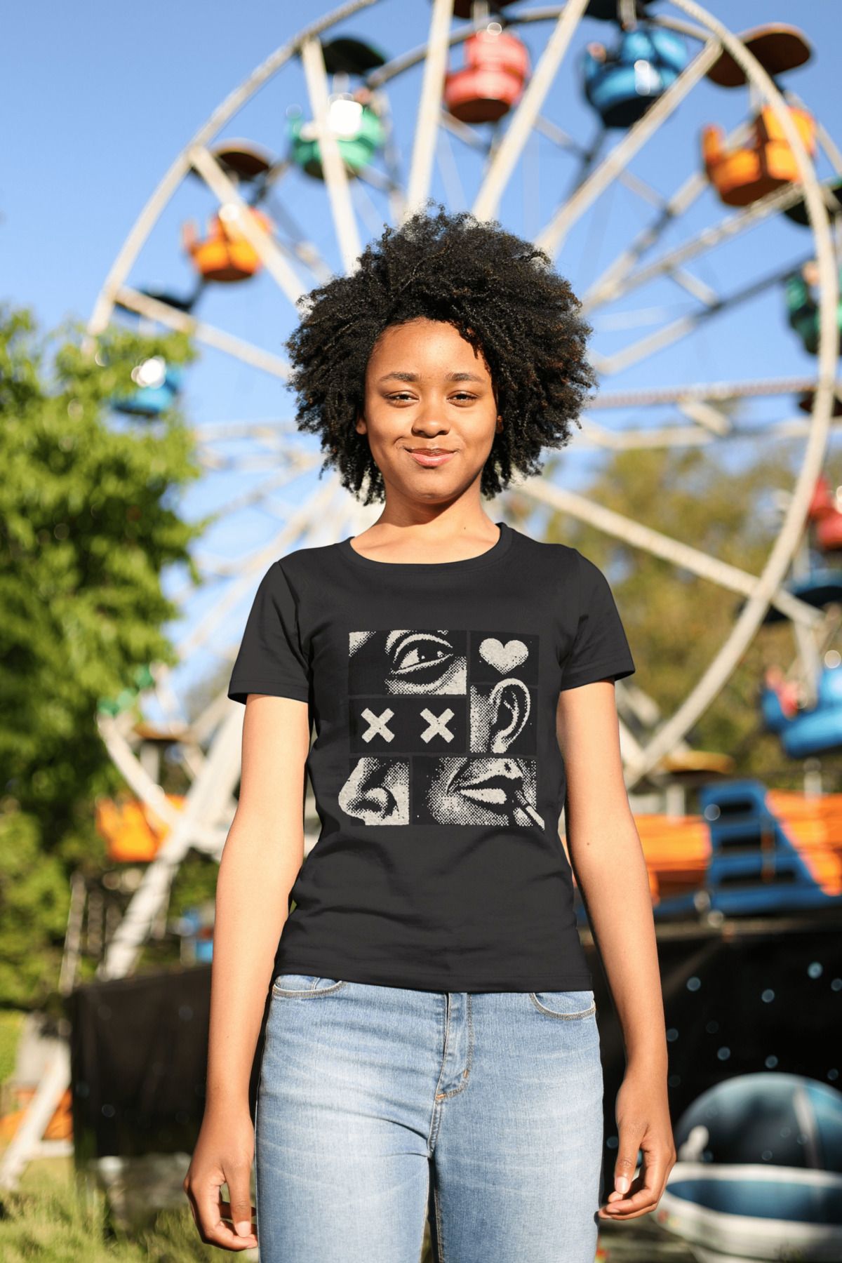beloved.co kare tasarım baskılı t-shirt