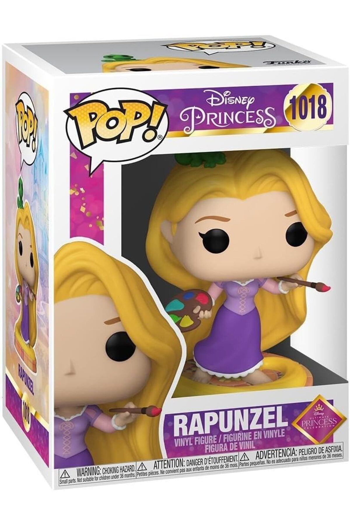 Funko Pop! Disney Ultimate Princess Rapunzel Vinil Koleksiyon Figürü, Resmi Ürün