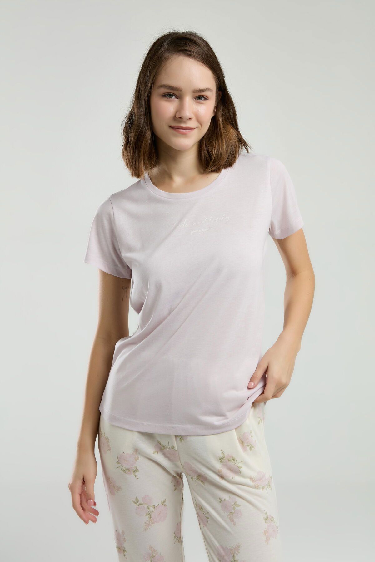 Pierre Cardin 9005 Kadın Kısa Kol Pijama Takım