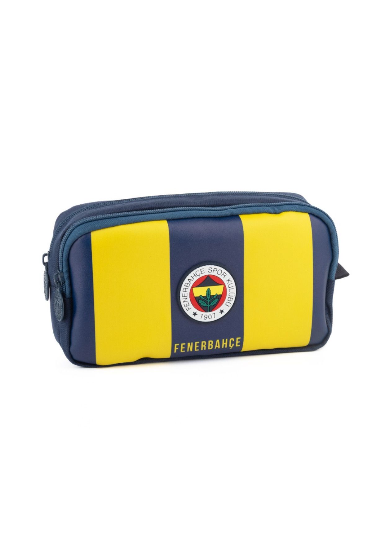 Fenerbahçe FB Lisanslı Logolu Fenerbahçe Kalemlik Çok Gözlü Kalem Çantası