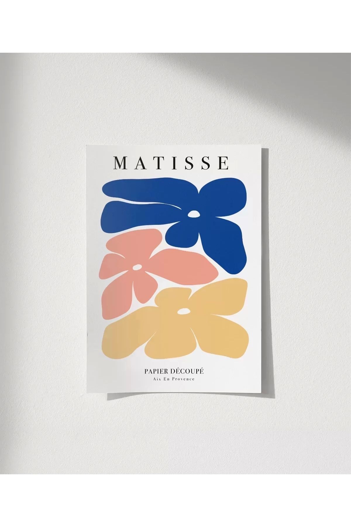 VOGLOO Çerçevesiz Poster Matisse Papiers Découpés No 7