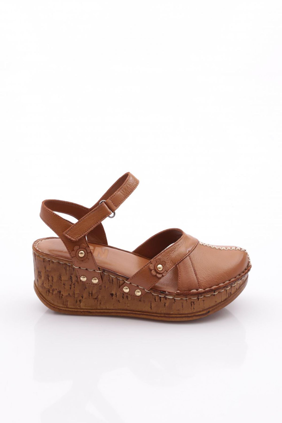 DGN 217-2064 Kadin Mega Kalin Taban Sandalet