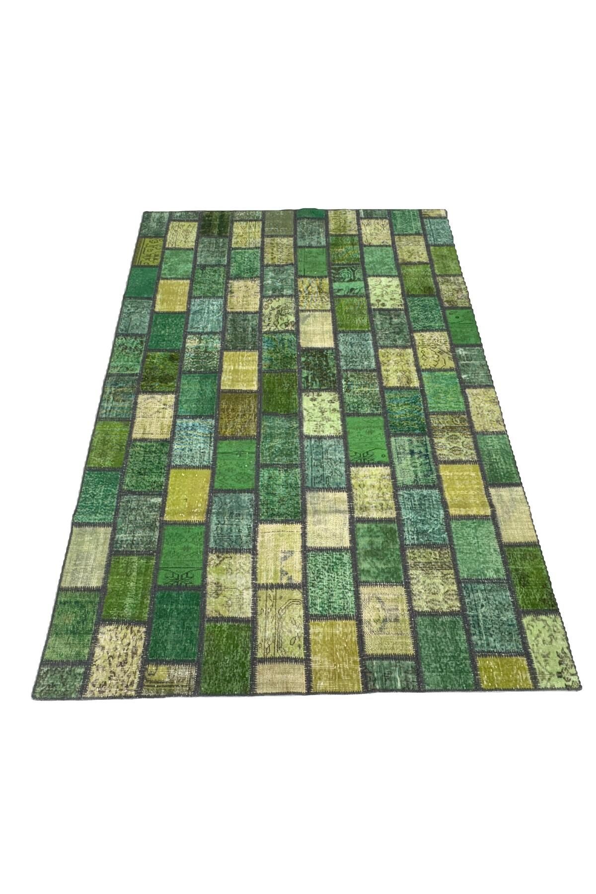 1001Rugs Patchwork El Halı 200 x 300