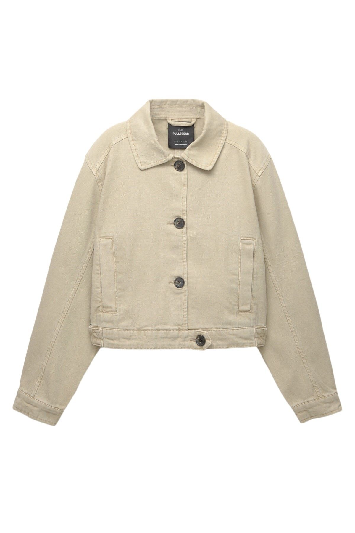 Pull & Bear-Worker jacket with buttons 1