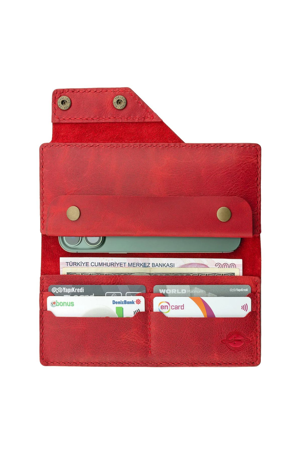 twingold Kişiselleştirilebilir Rainbow Dikey Çıtçıtlı Uzun Cüzdan