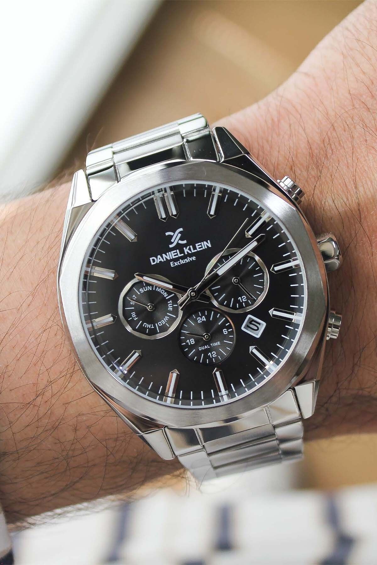 Daniel Klein DK341829 Çelik Kordonlu Erkek Kol Saati