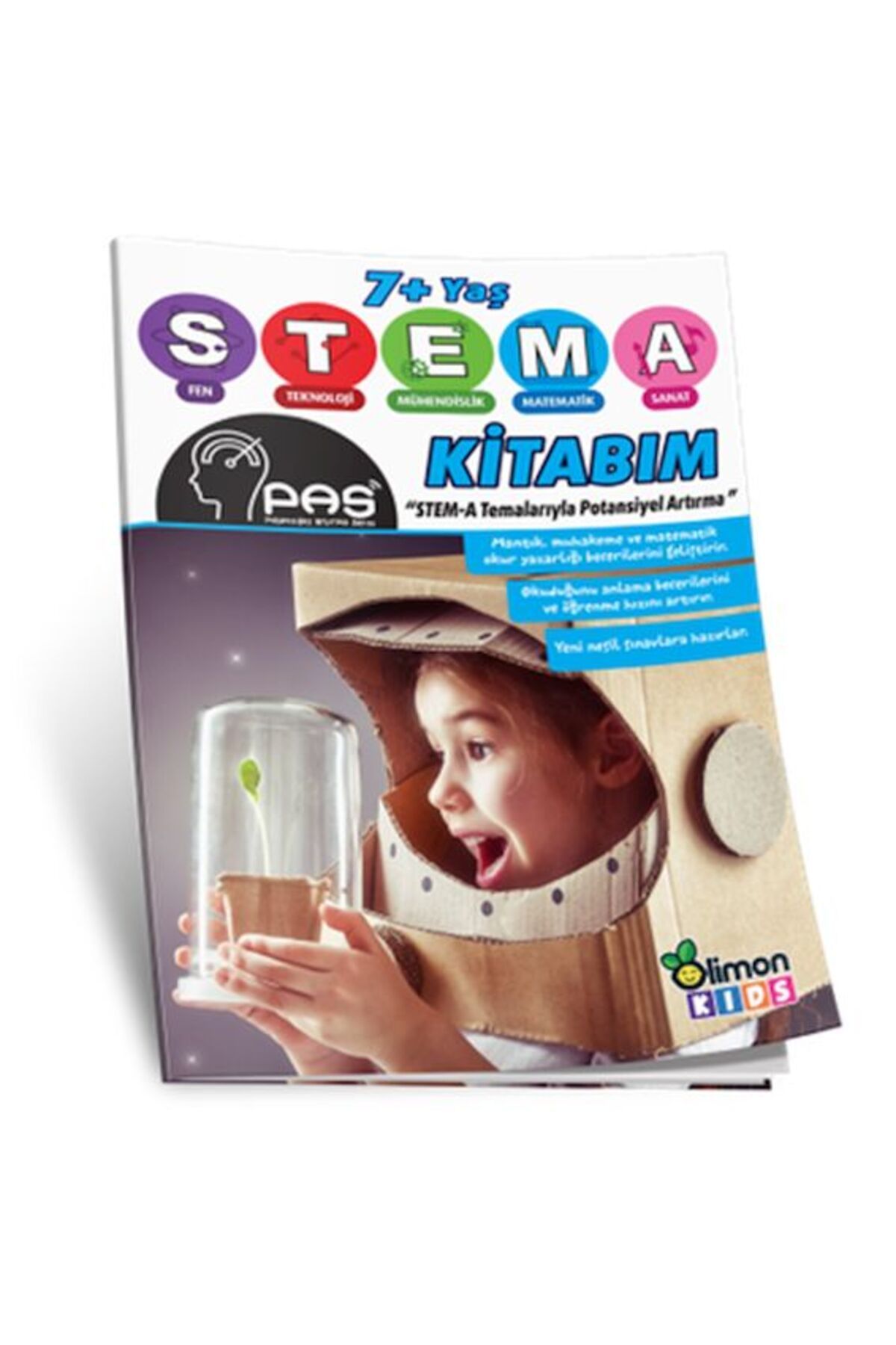 Limonkids PAS Serisi 7 Yaş STEMA Kitabım