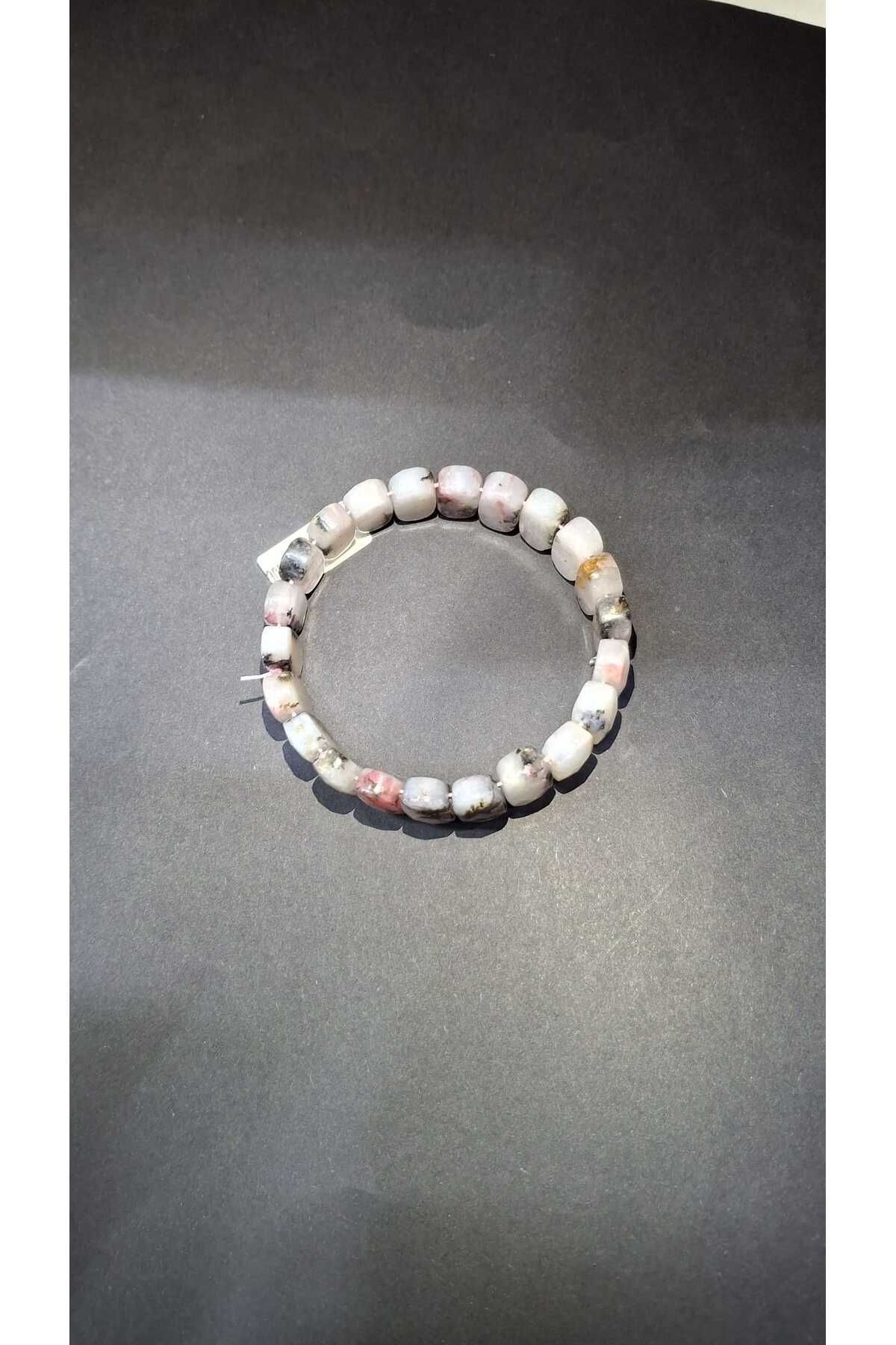 Asya Gems Rodanit Rolex 9 X 14 Mm Özel Kesim Doğal Taş Bileklik