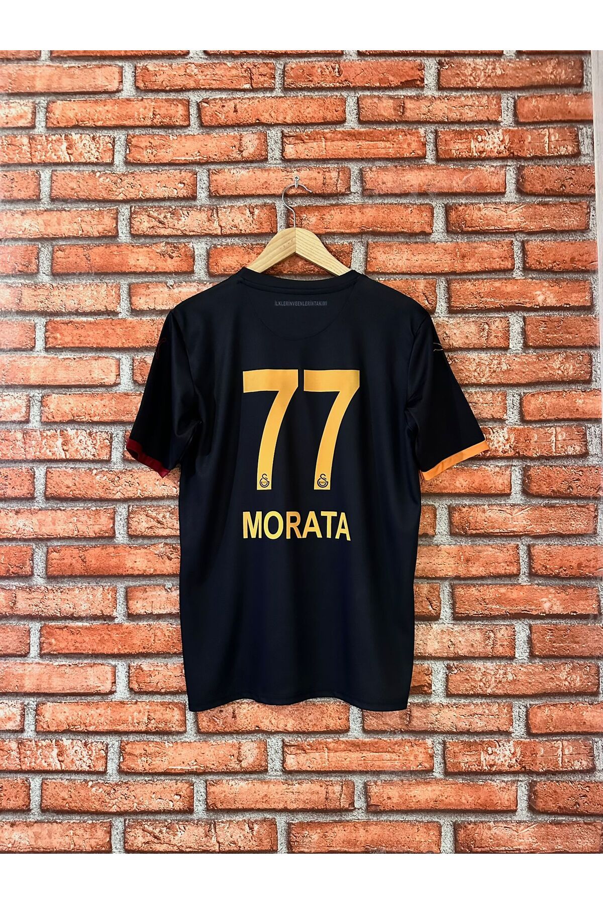 BREATHLESS G.â.l.a.t.â.s.a.r.â.y 2024/25 Yeni Sezon Siyah A'.l.v.a.r.o M.o.r.a.t.a Özel Forması