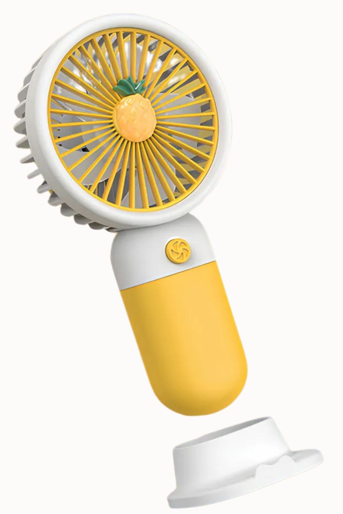 BGGTech Yazın Kurtarıcısı Şarjlı Meyve Emojili Mini El Fanı