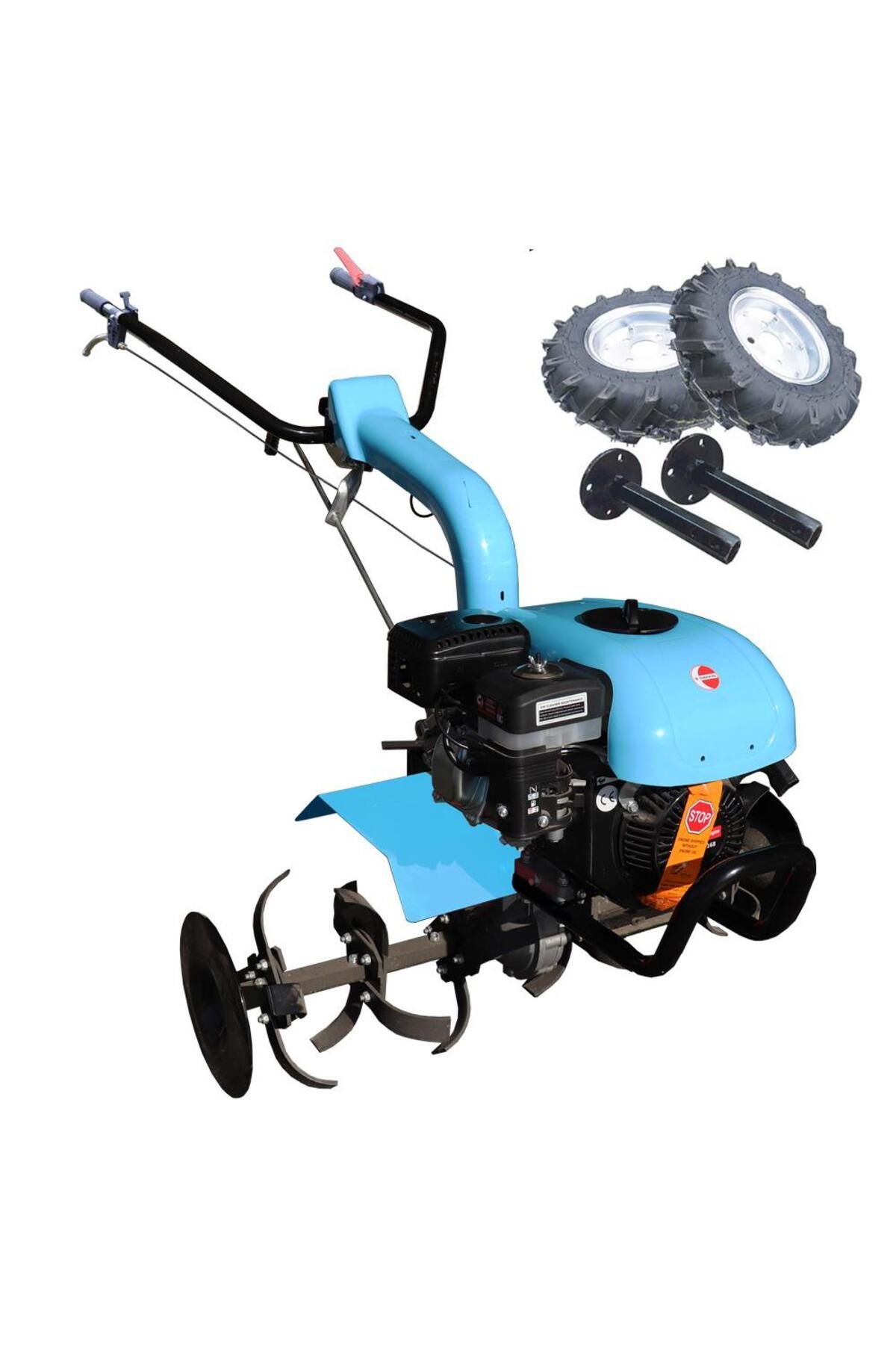 Dakkin DAK250 Benzinli Çapa Makinesi ve Tekerlek Seti