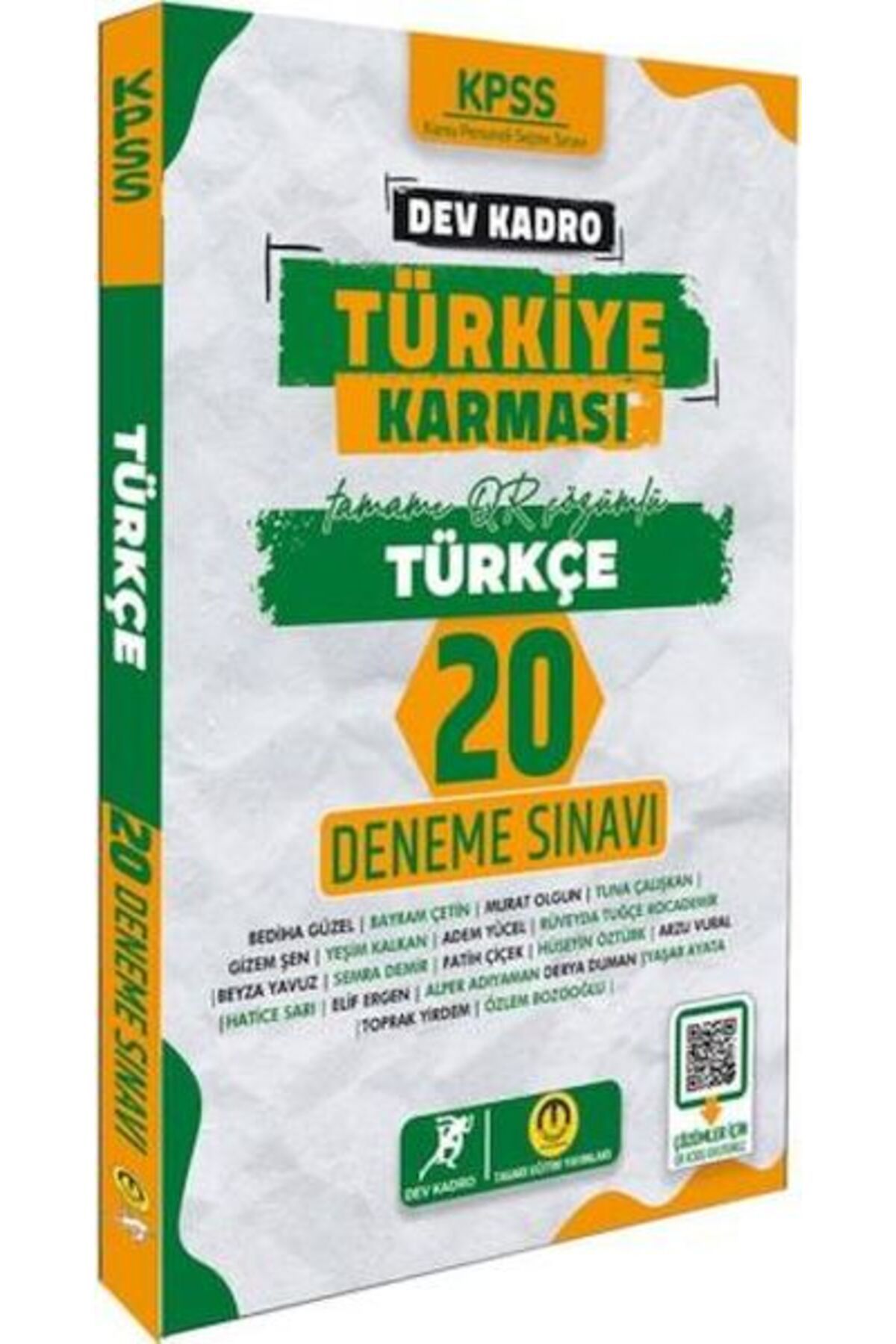 Destek Yayınları Tasarı Yayınları KPSS Türkiye Karması Türkçe 20 Deneme
