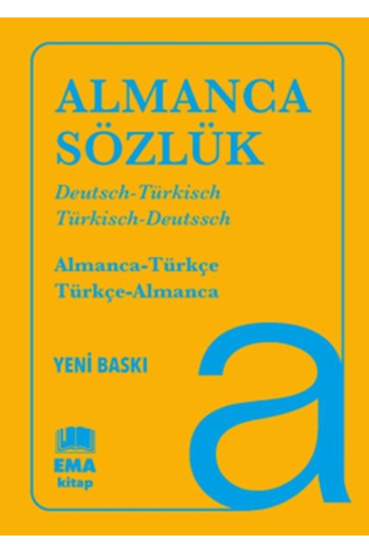 Ema Kitap Almanca Sözlük AlmancaTürkçe TürkçeAlmanca