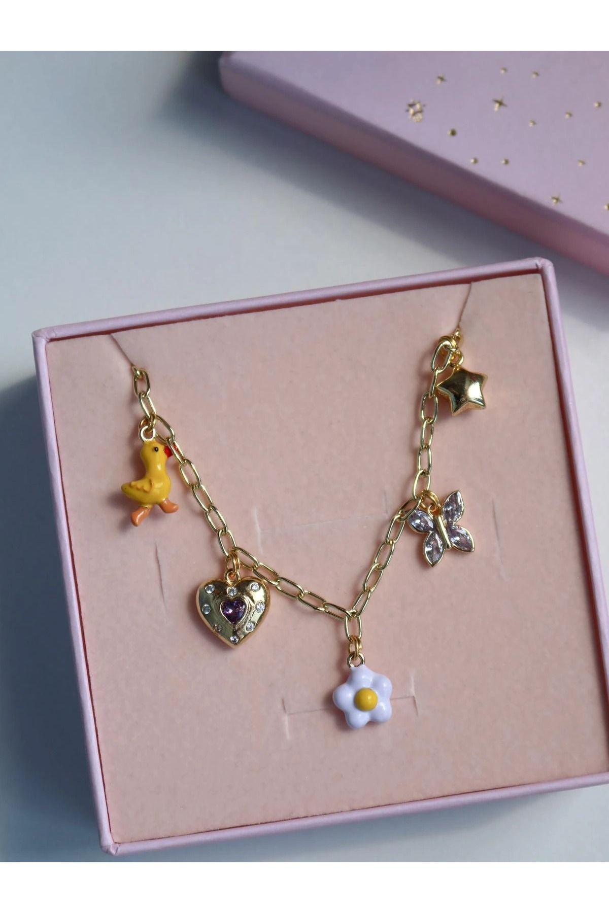 Reorah Collection Duckling Dreams Charm Kolye Xuping Zincir