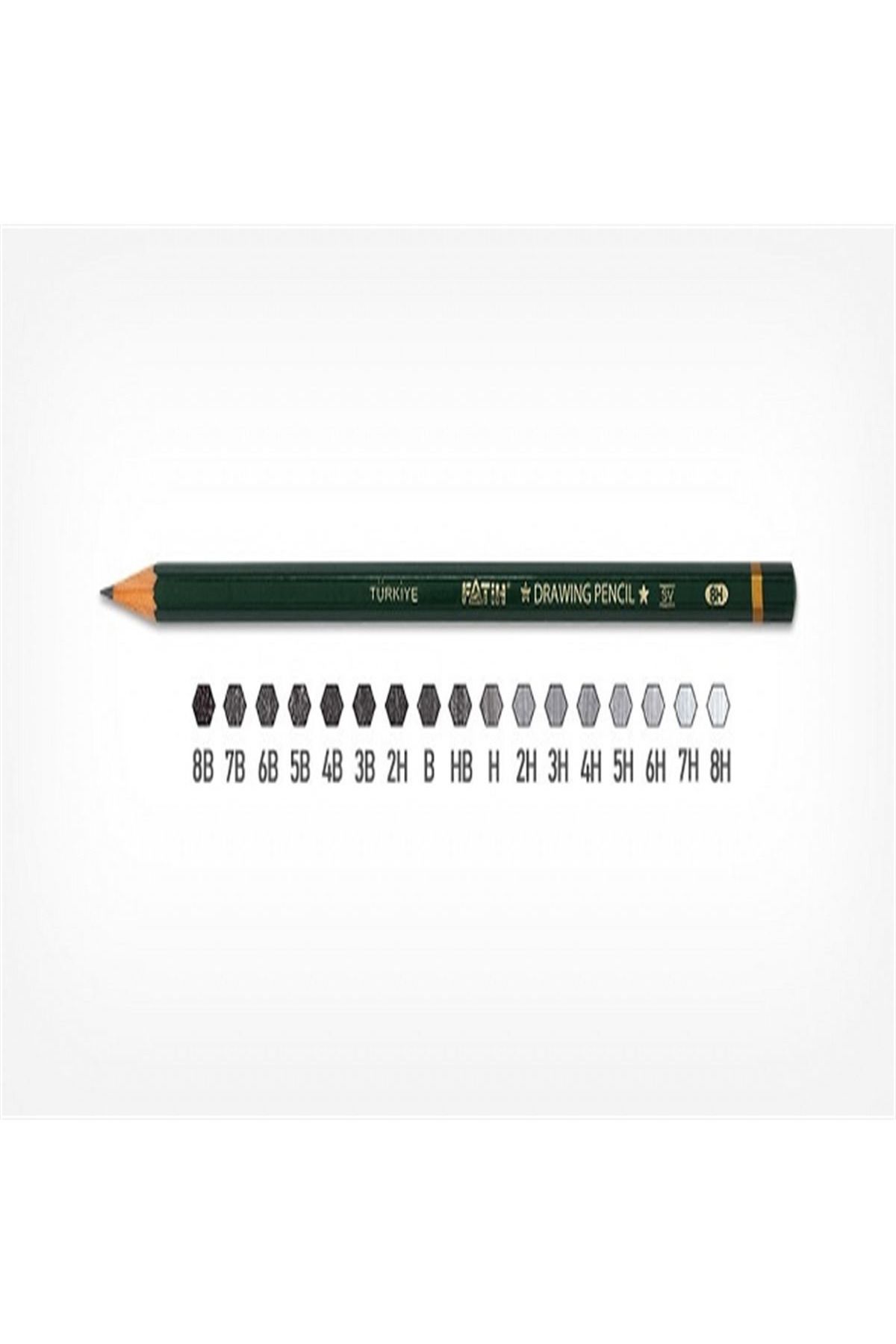 Fatih DERECELİ KALEM 2B 12 Lİ PAKET