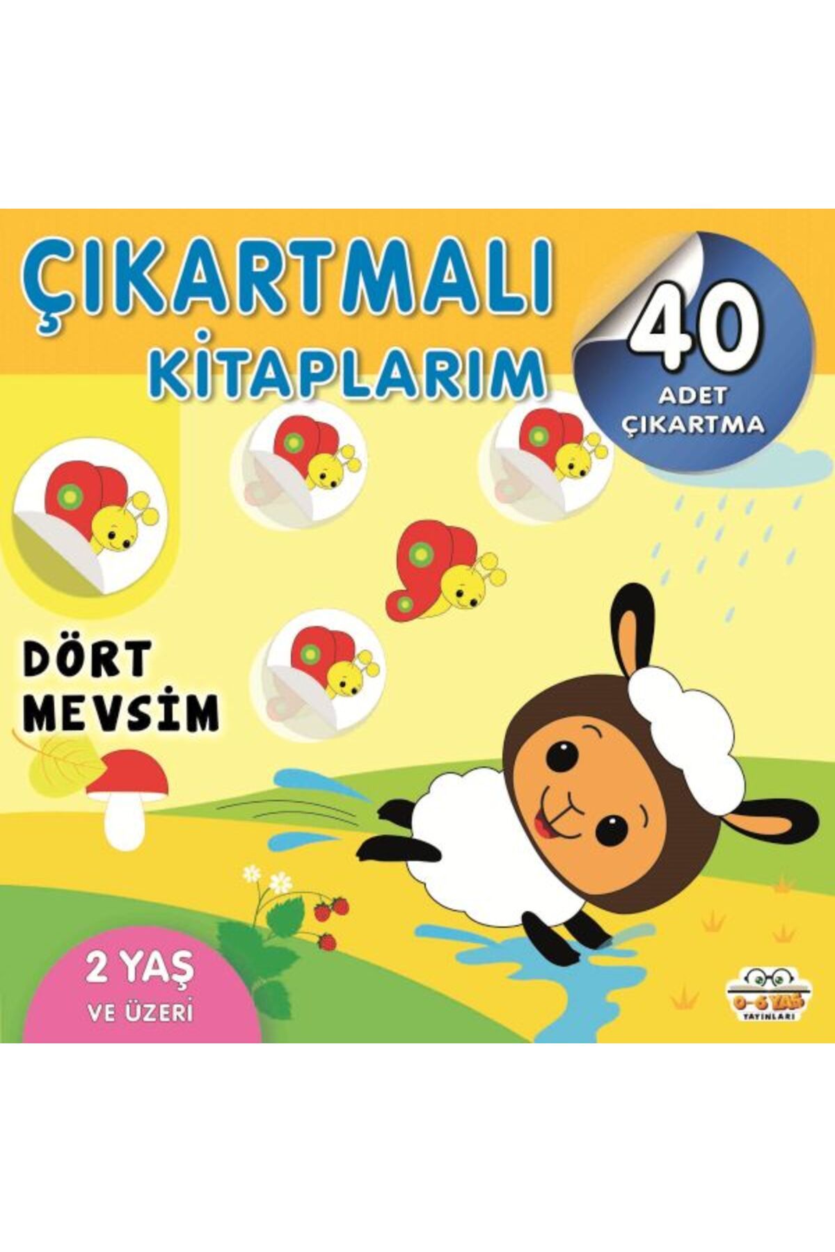 0-6 Yaş Yayınları Çıkartmalı larımDört Mevsim