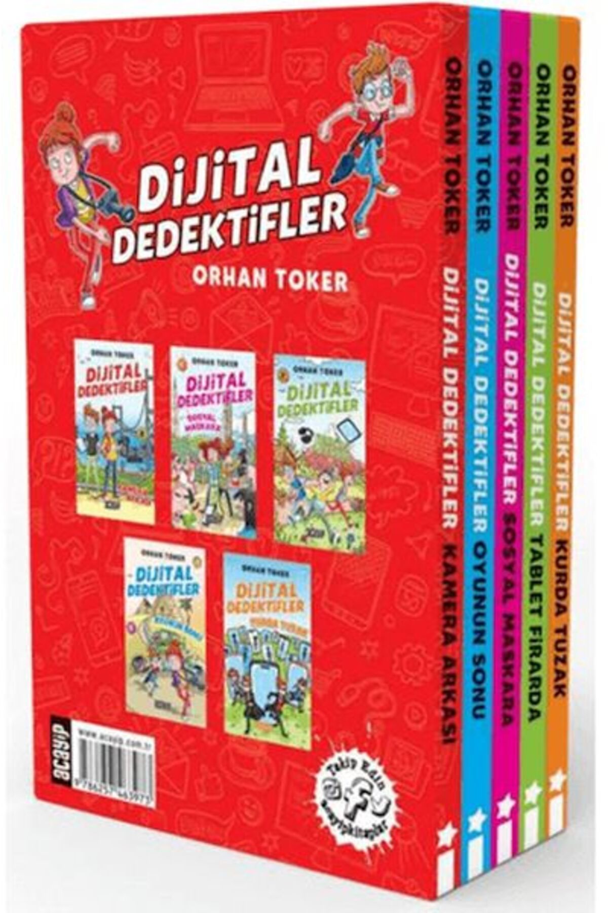 Destek Yayınları Dijital Dedektifler 5 Kitap Set