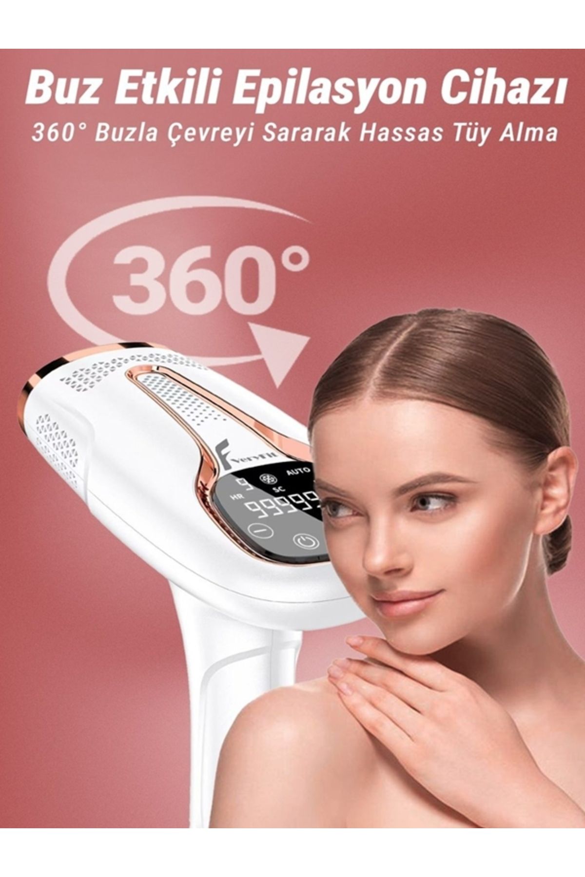 TF Epilasyon Cihazı / IPL Buz Lazer Epilasyon Cihazı TF-002