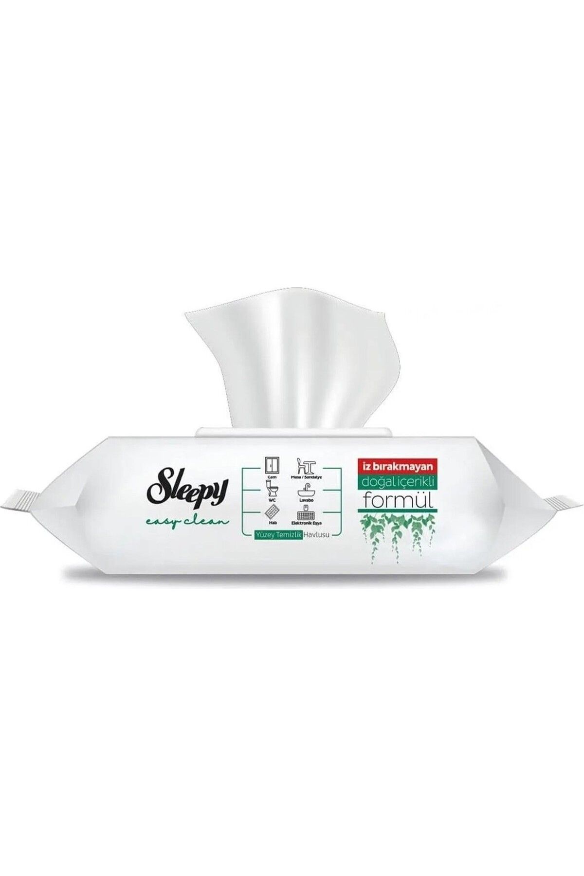Sleepy Easy Clean Beyaz Sabun Katkılı Yüzey Temizlik Islak Havlusu - 100'LÜ 3 Paket