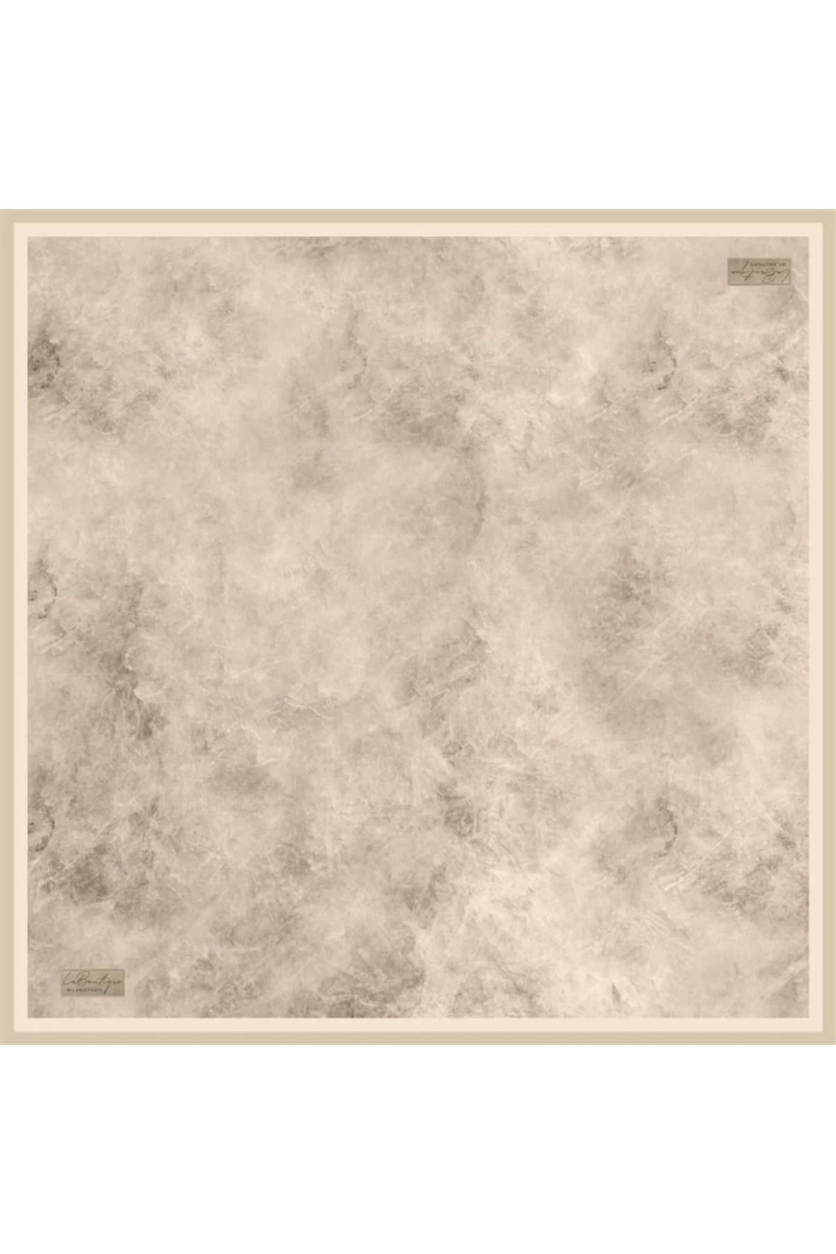 LA BOUTIQUE Sura İpek - 90X90 -2347 90 x 90 Açık Vizon - 38