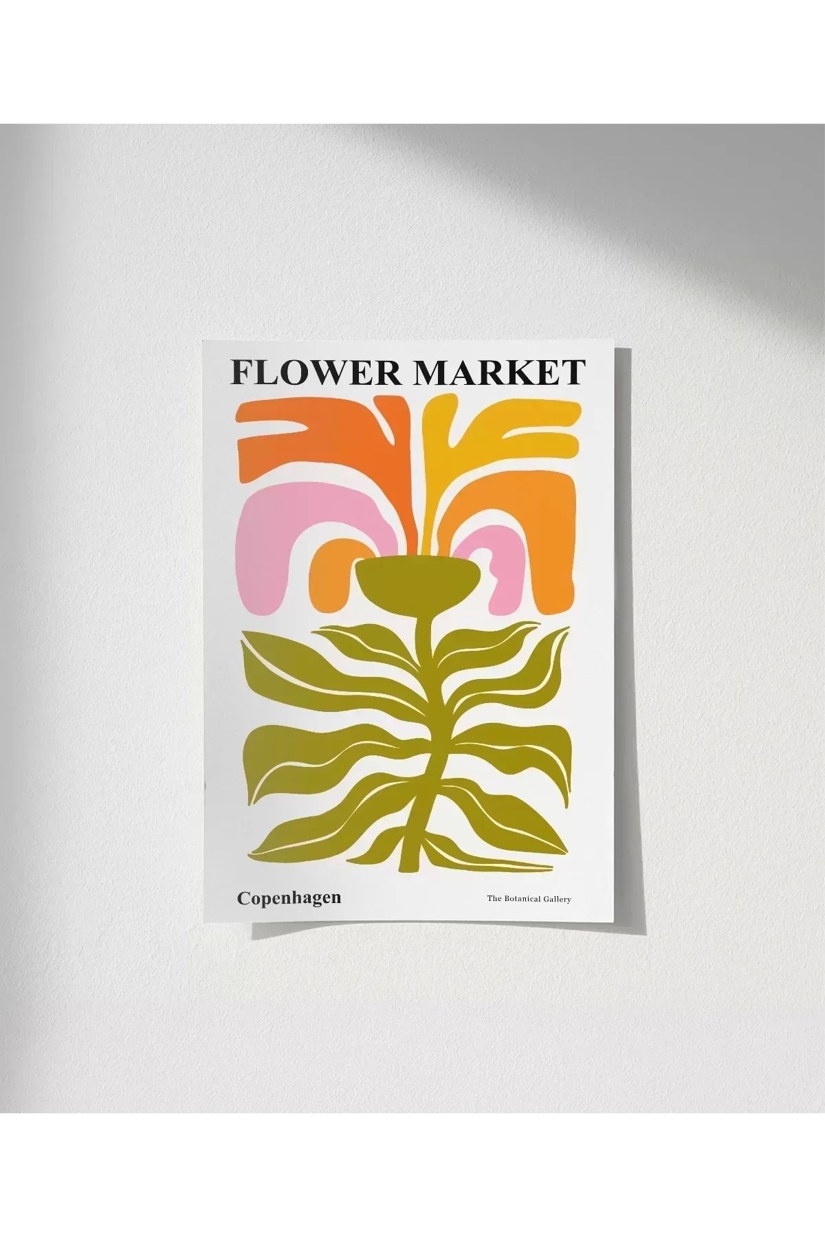 VOGLOO Çerçevesiz Poster Copenhagen Flower