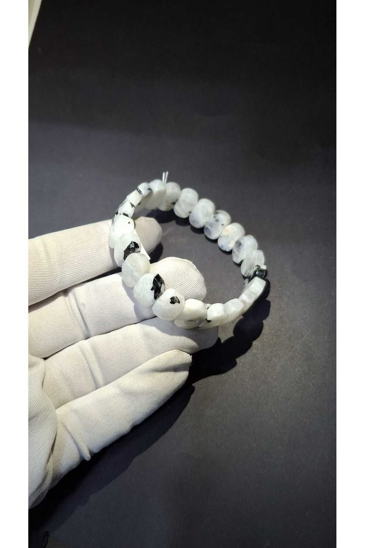 Asya Gems Ay Taşı Rolex 9 X 14 Mm Özel Kesim Doğal Taş Bileklik
