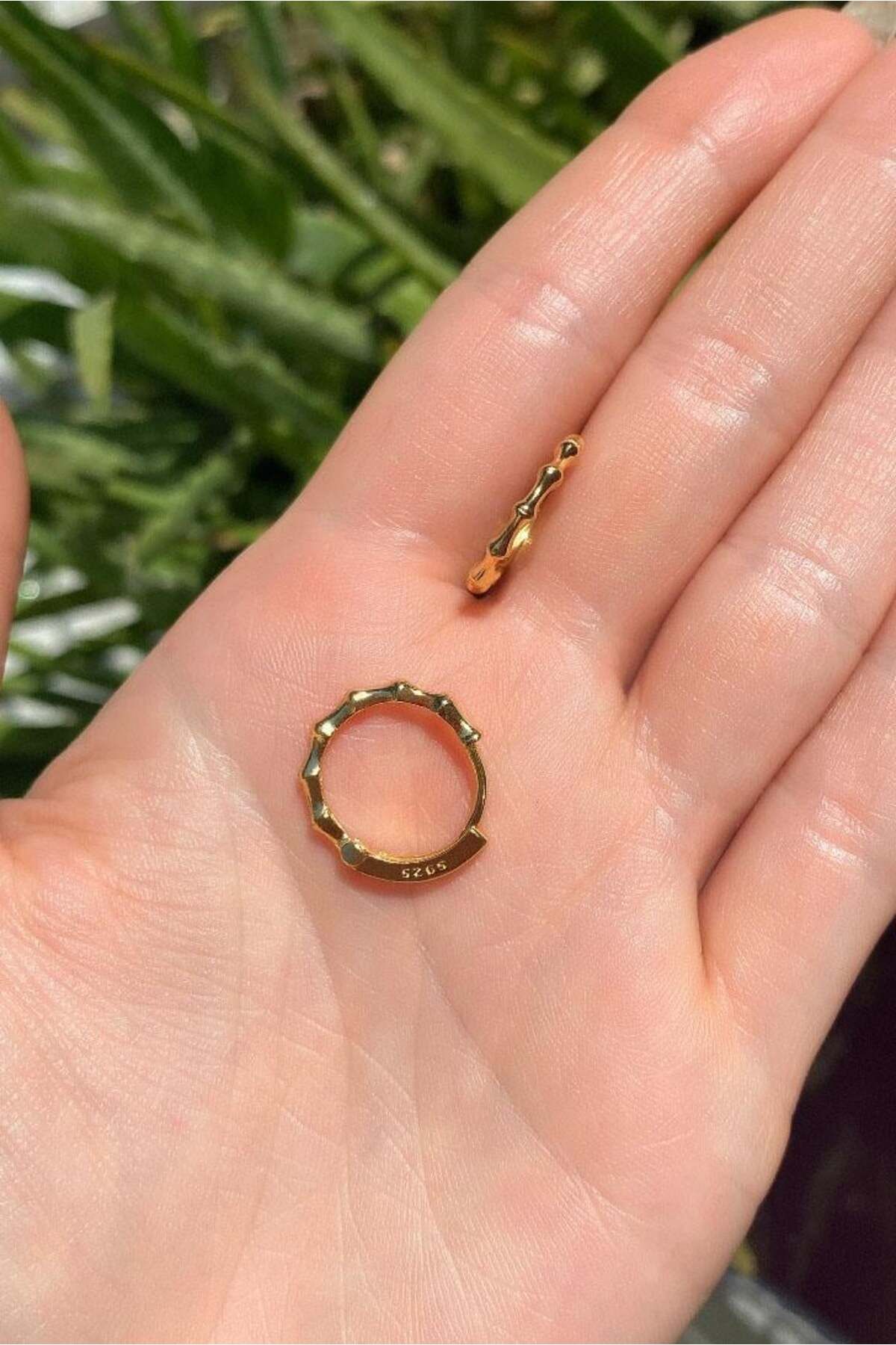 Spossy Silver Jewelry Mini Halka Küpe