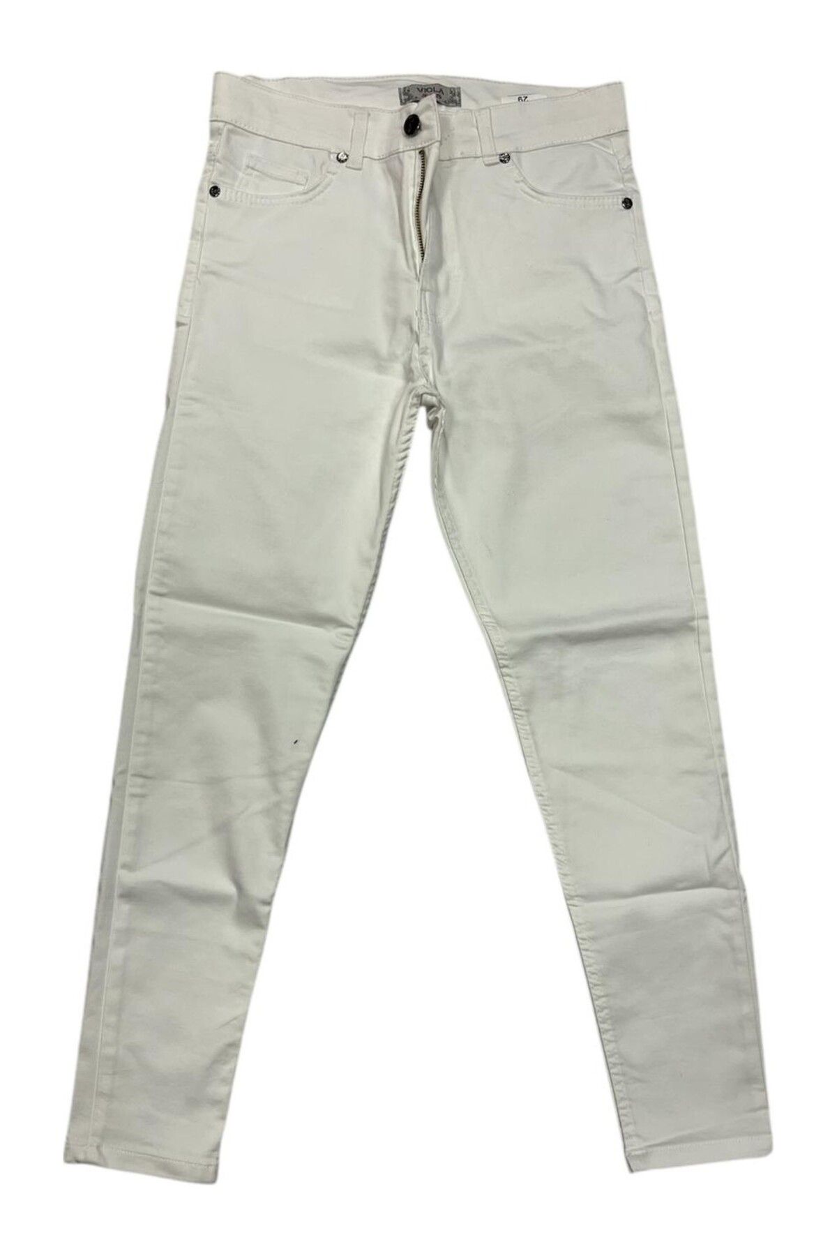 Viola Jeans Marka Kadın Beyaz Kot Pantolon
