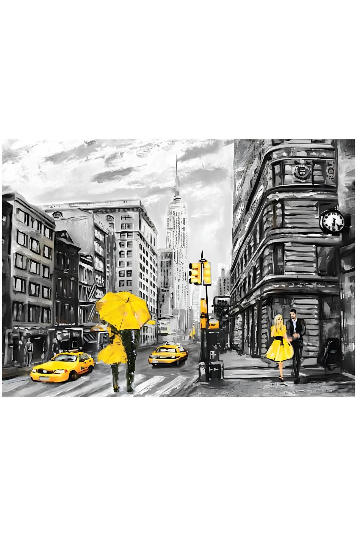 KILIÇASLAN SHOP BLUE FOCUS 1000 PARÇA PUZZLE NEW YORK