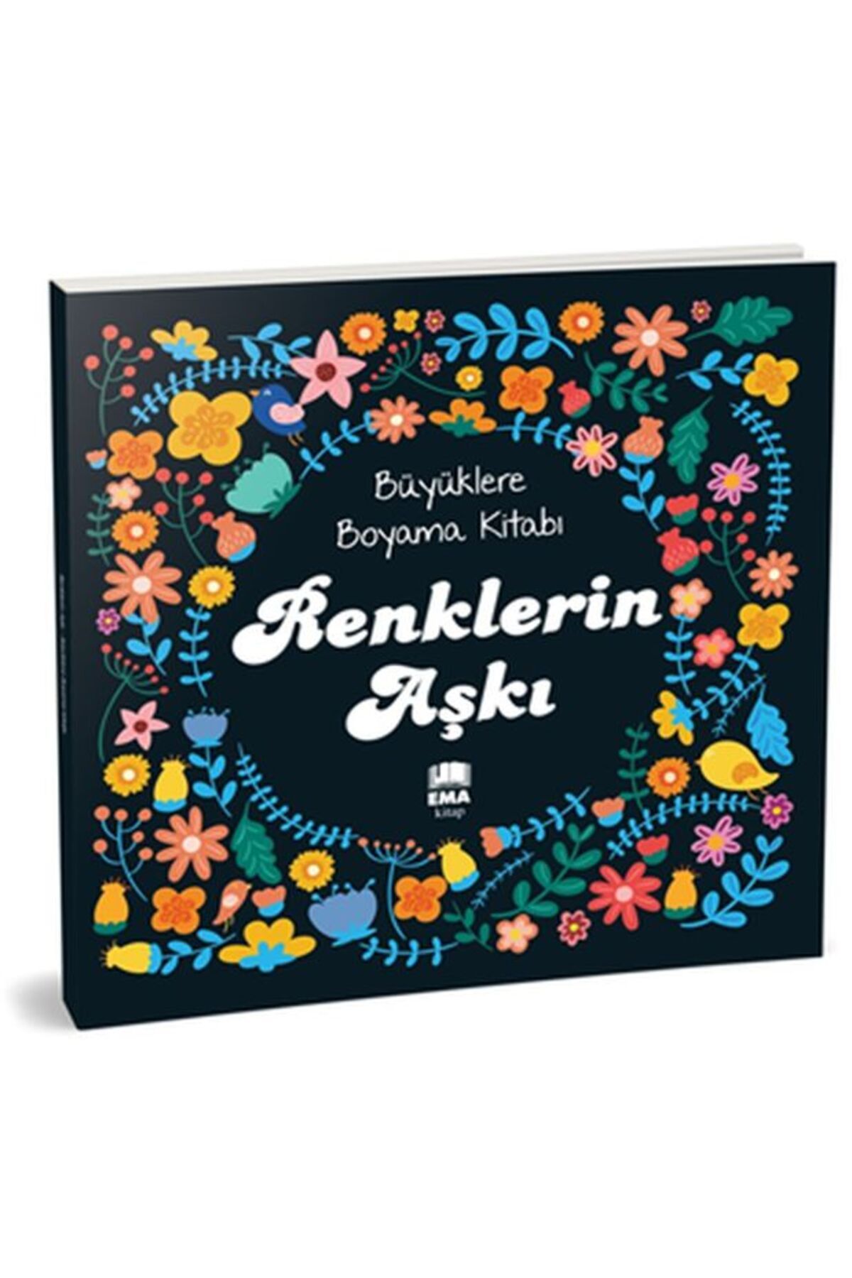 Ema Kitap Renklerin Aşkı Büyüklere Boyama Kitabı