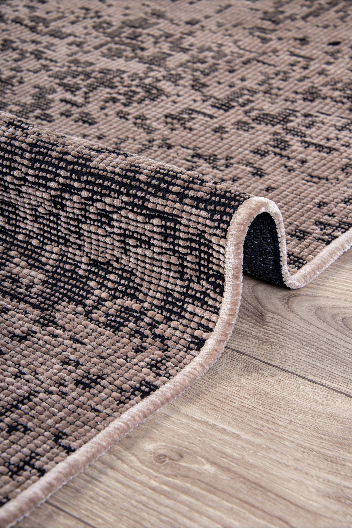 Loomina Home Bej Yumuşak Halı Salon Oturma Odası Pamuk Ve Şönil Kaymaz Taban Yıkanabilir Kilim Çocuk Odası