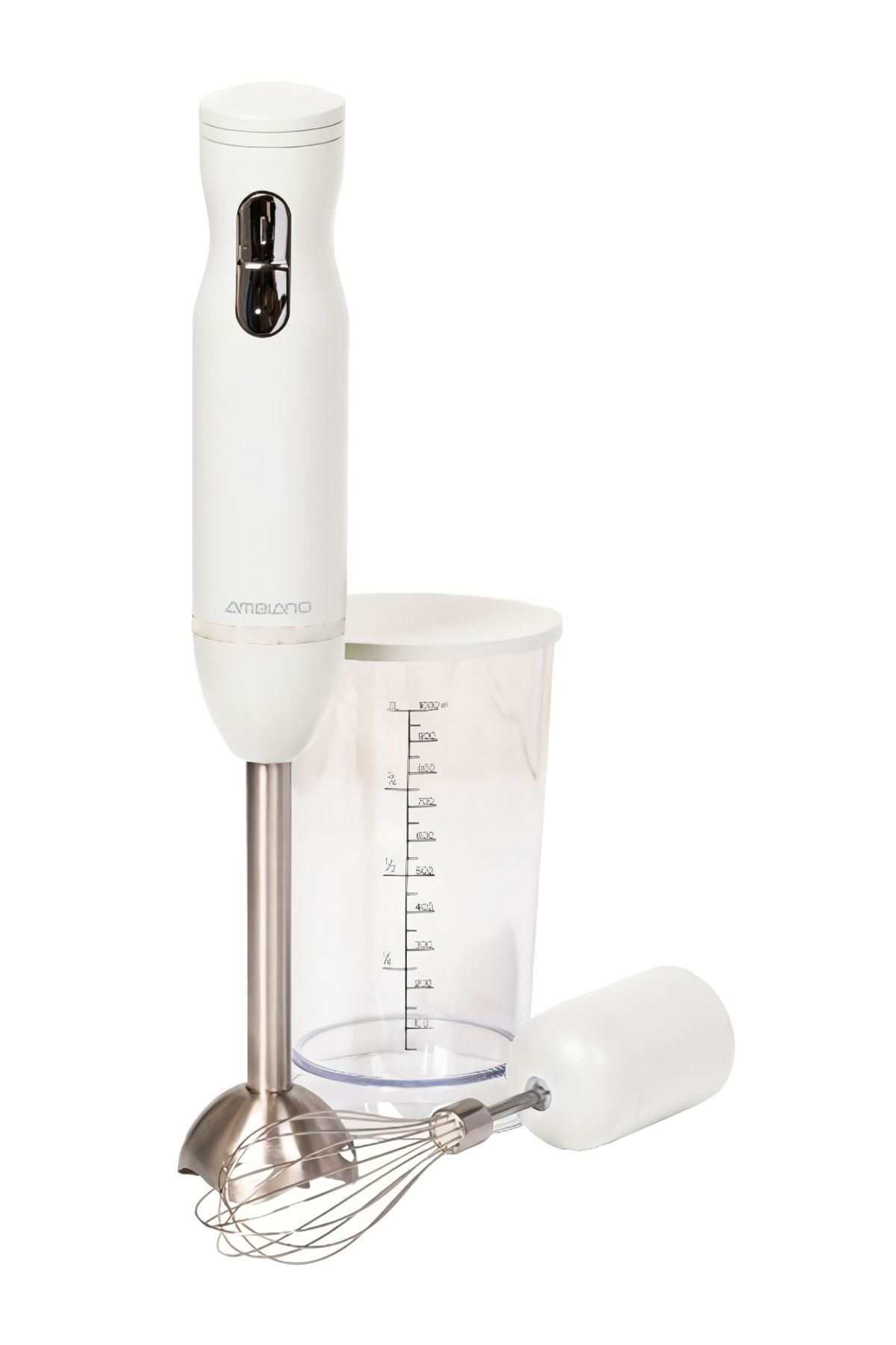 GÜMRÜK BEY Ambiano 800W Çift Bıçaklı Stabmixer Blender Mikser Mixer Rondo Set Turbo Seri El Blenderı