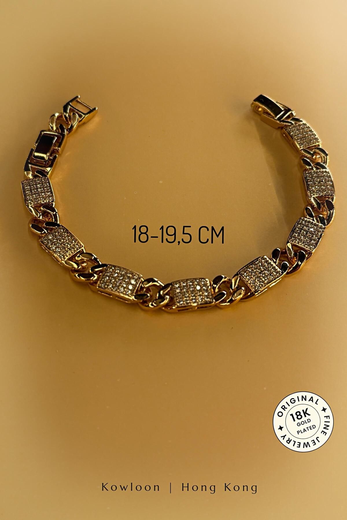 cacharel classic 18K Rose Altın Kaplama Çelik Bileklilk