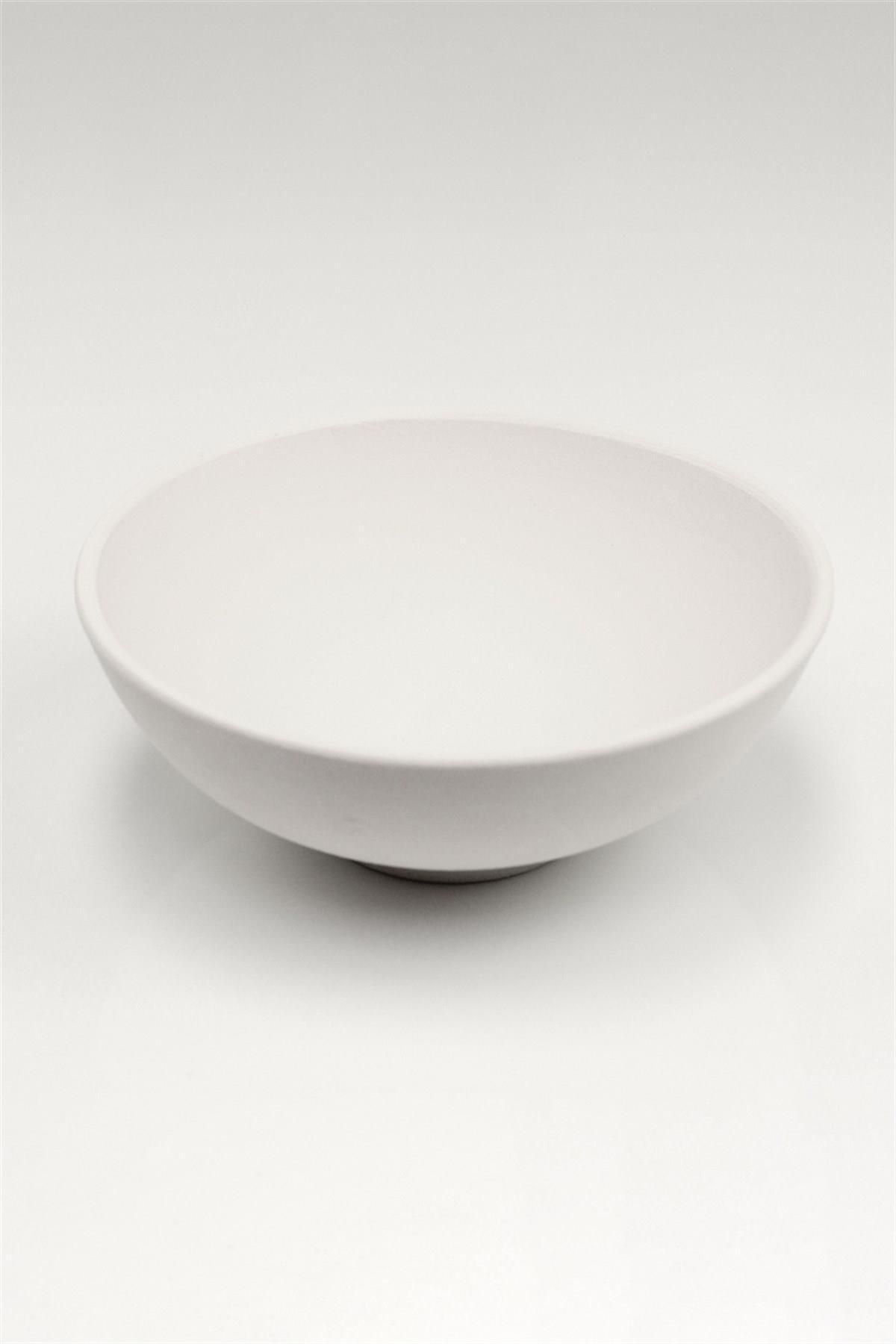 Ceramingo Kase 15 cm - Seramik Bisküvi 3'lü (Ham Ürün)