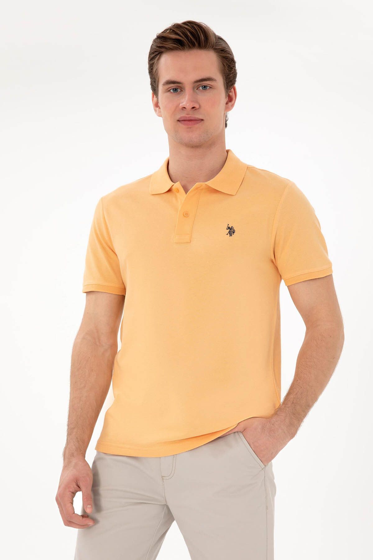 U.S. Polo Assn. U.S. Polo Assn. Gtp04Iy025 Turuncu Erkek Polo Yaka T-shirt 2084151