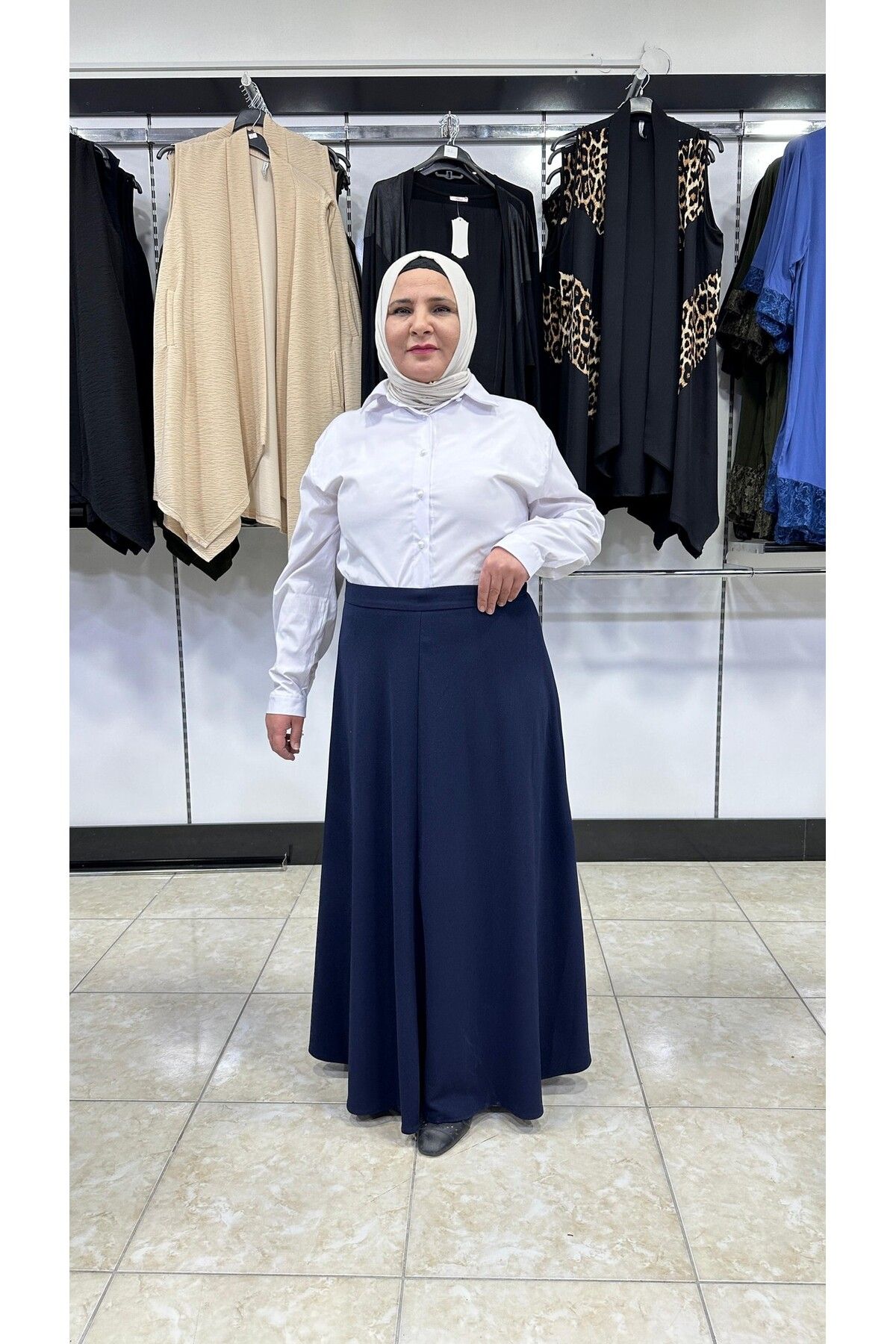 Sevda Kılınç 🌸 KREP KUMAŞ KLOŞ ETEK