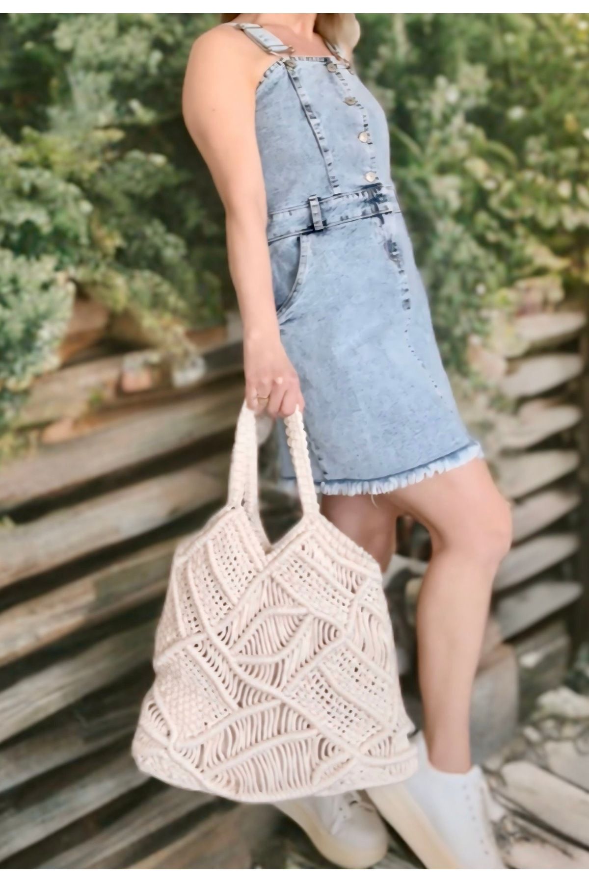 Zuviel Deco Handmade El yapımı makrome tasarım çanta