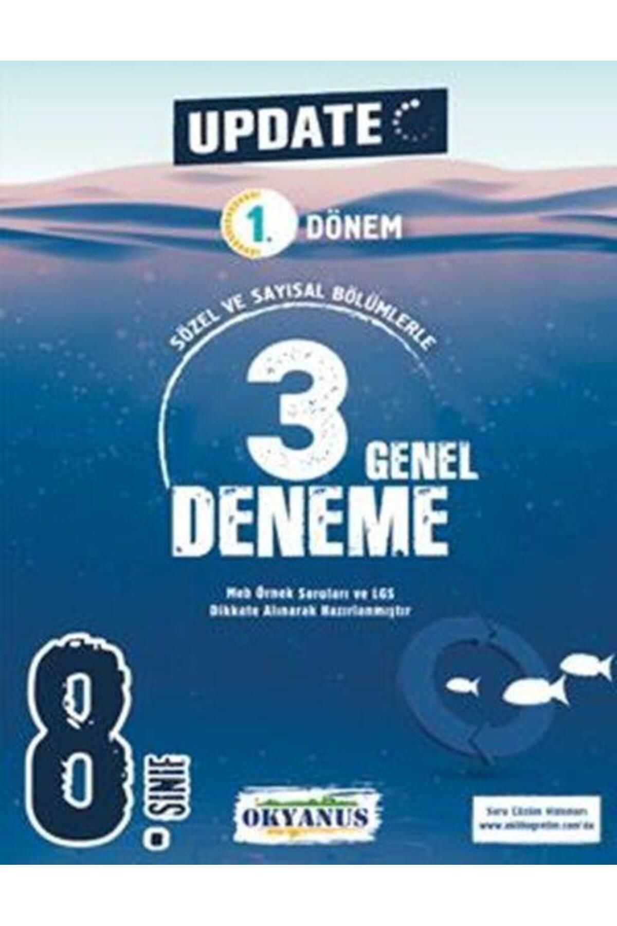 Ankara Kitap Merkezi 8. Sınıf LGS 1. Dönem Update 3 Genel Deneme Okyanus Yayınları