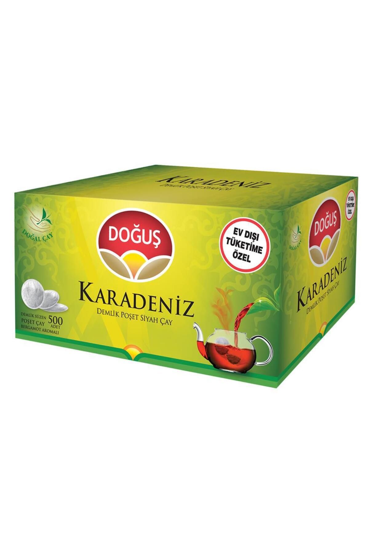 Doğuş Doğuş Karadeniz Demlik Poşet Çay Bergamotlu 3.2 g x 500 Adet
