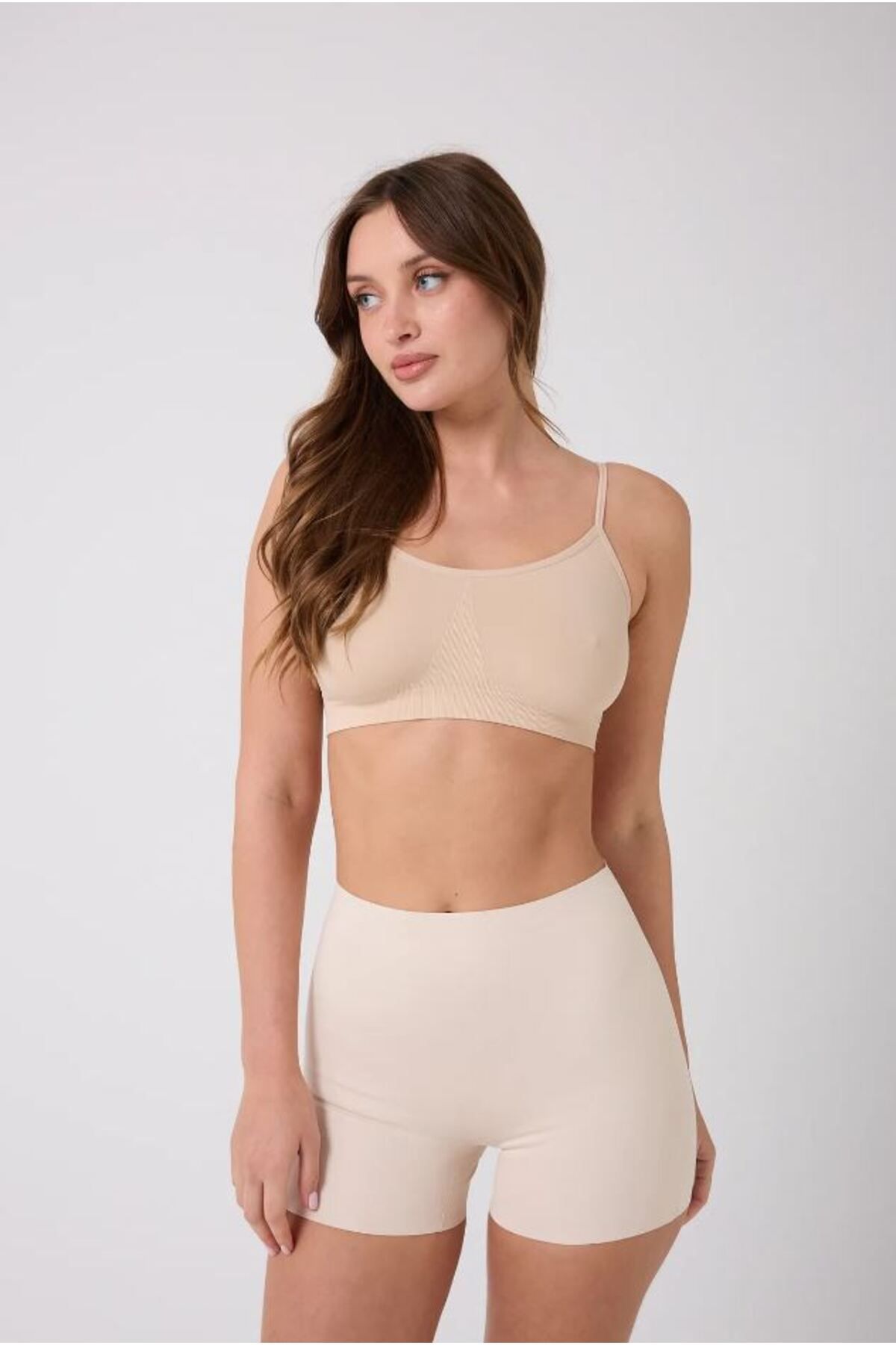 F&W FİT WOMEN LAZER KESİM YÜKSEK BEL TOPARLAYICI İNCELTİCİ ŞORT KORSE
