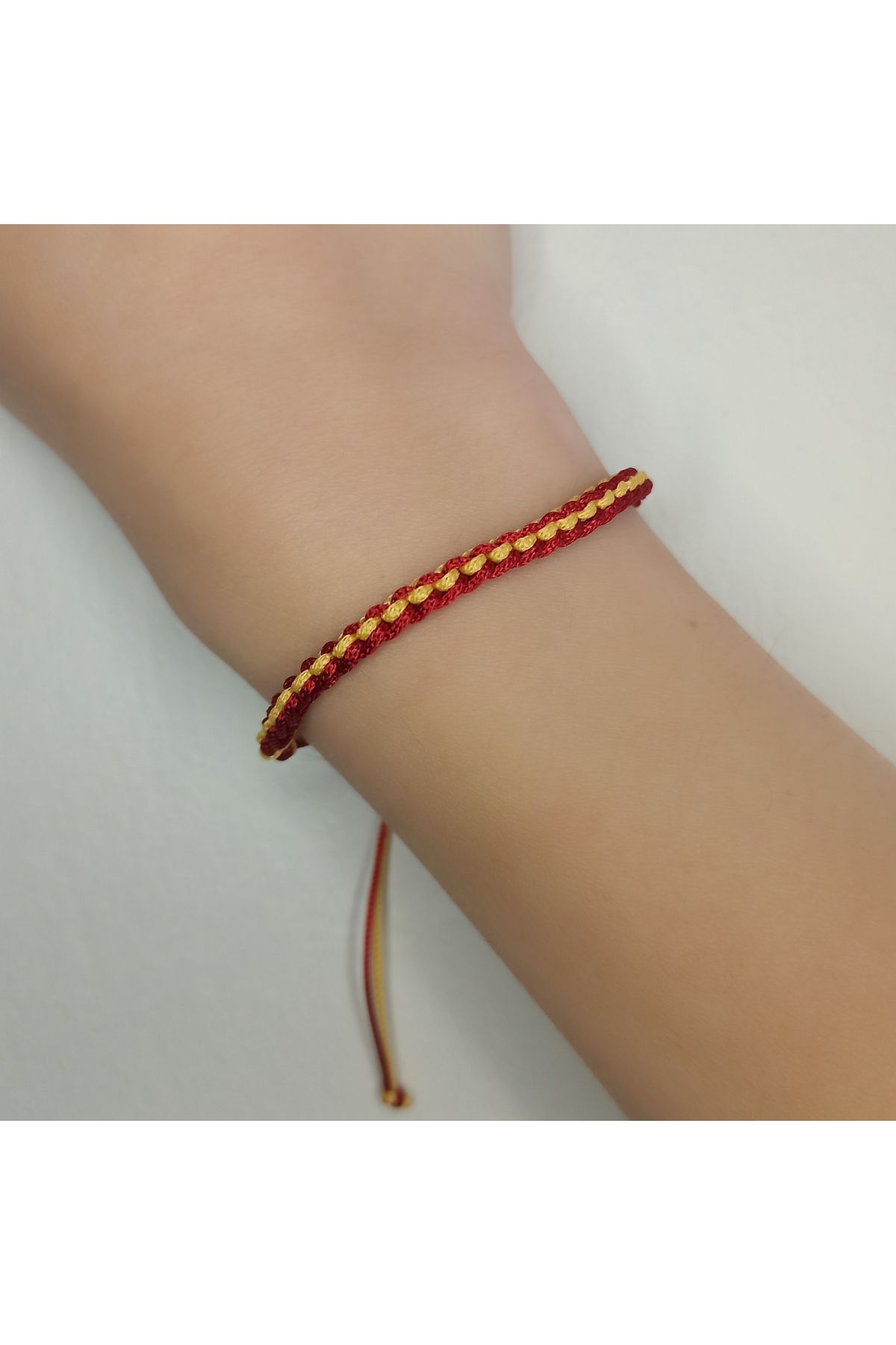 Humeraccessories Tasarım Handmade Bileklik Sarıkırmızı