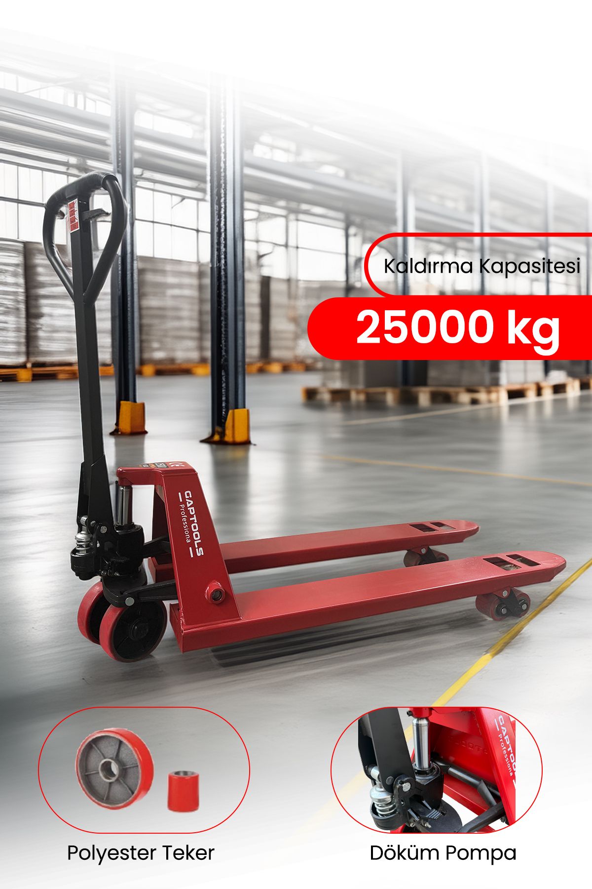 G GAPTOOLS Transpalet 2.5ton Gp25110p