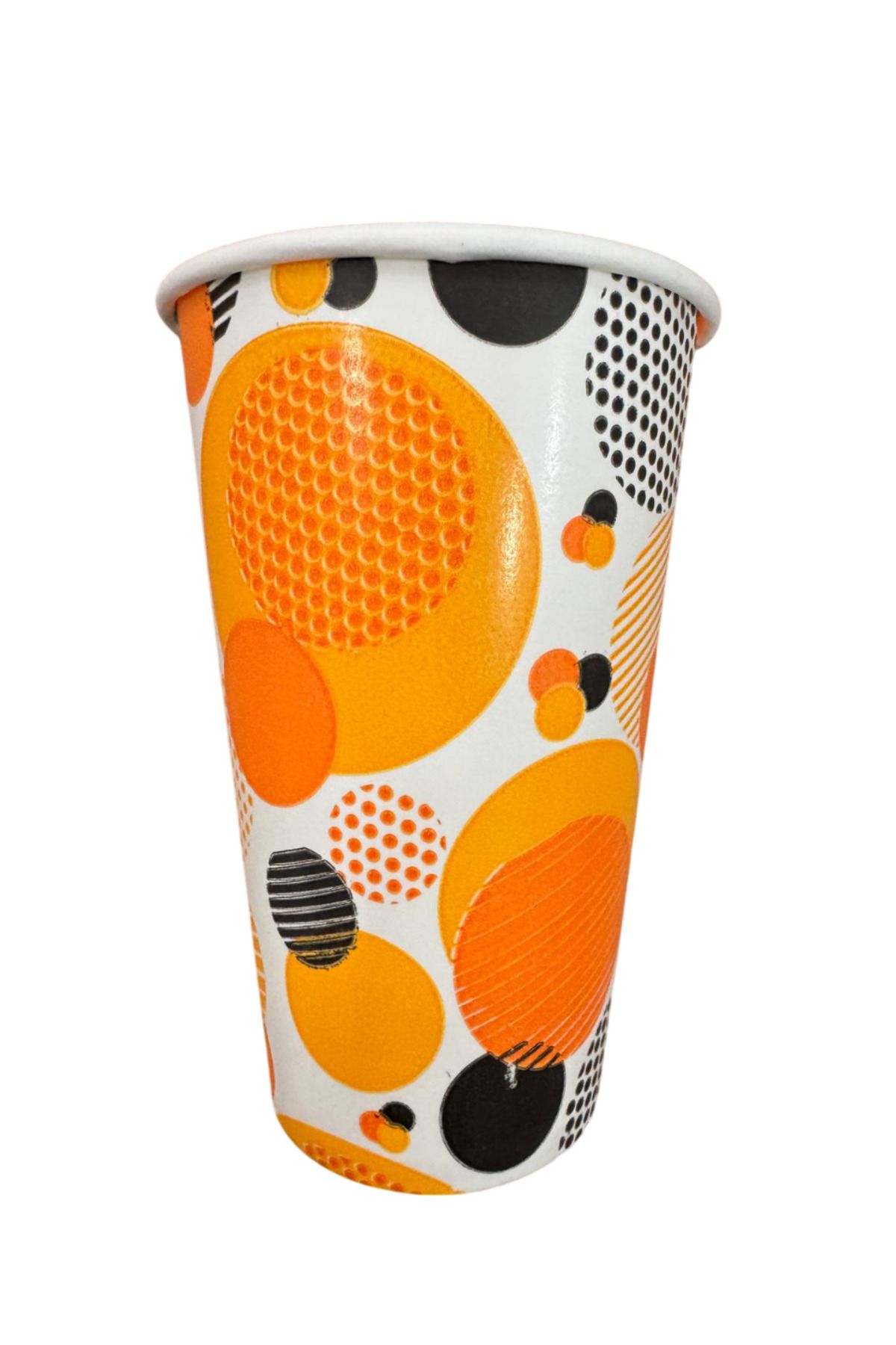 PRATİK SHOP 12 Oz Büyük Karton Bardak, Meyve Suyu, Kahve Bardağı (100 adet)