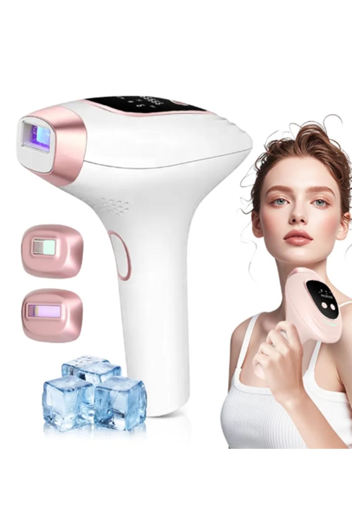 Tüm Vücut Lazer Epilasyon - IPL Lazer Epilasyon - Buz Lazer - 999999 Atım -