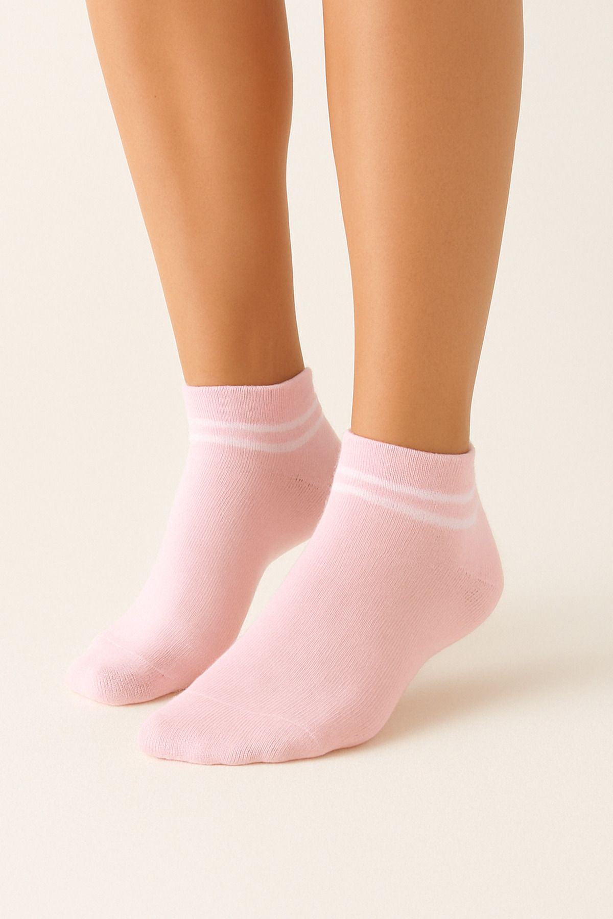 Ducks Socks Kadın Dikişsiz 6'lı Bambu Çemberli Patik Çorap