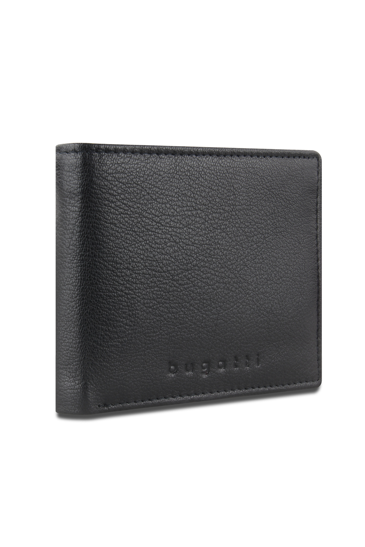 BUGATTI-Portofel Barbati, , Seria Punto, 49131401, Piele Naturala, Negru, Compartiment Ci 1