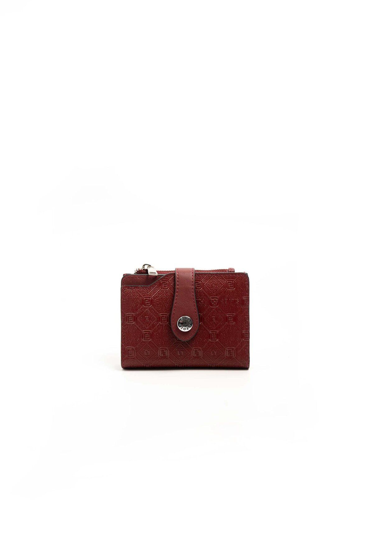 Silver Polo Silver & Polo Bordo SP1181 Kadın Cüzdan & Kartlık