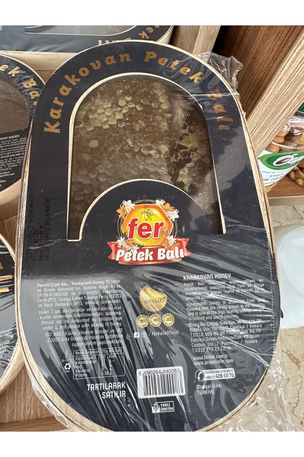 ferbal Fer Doğal Karakovan Balı (Doğu Anadolu Bölgesi) 1kg