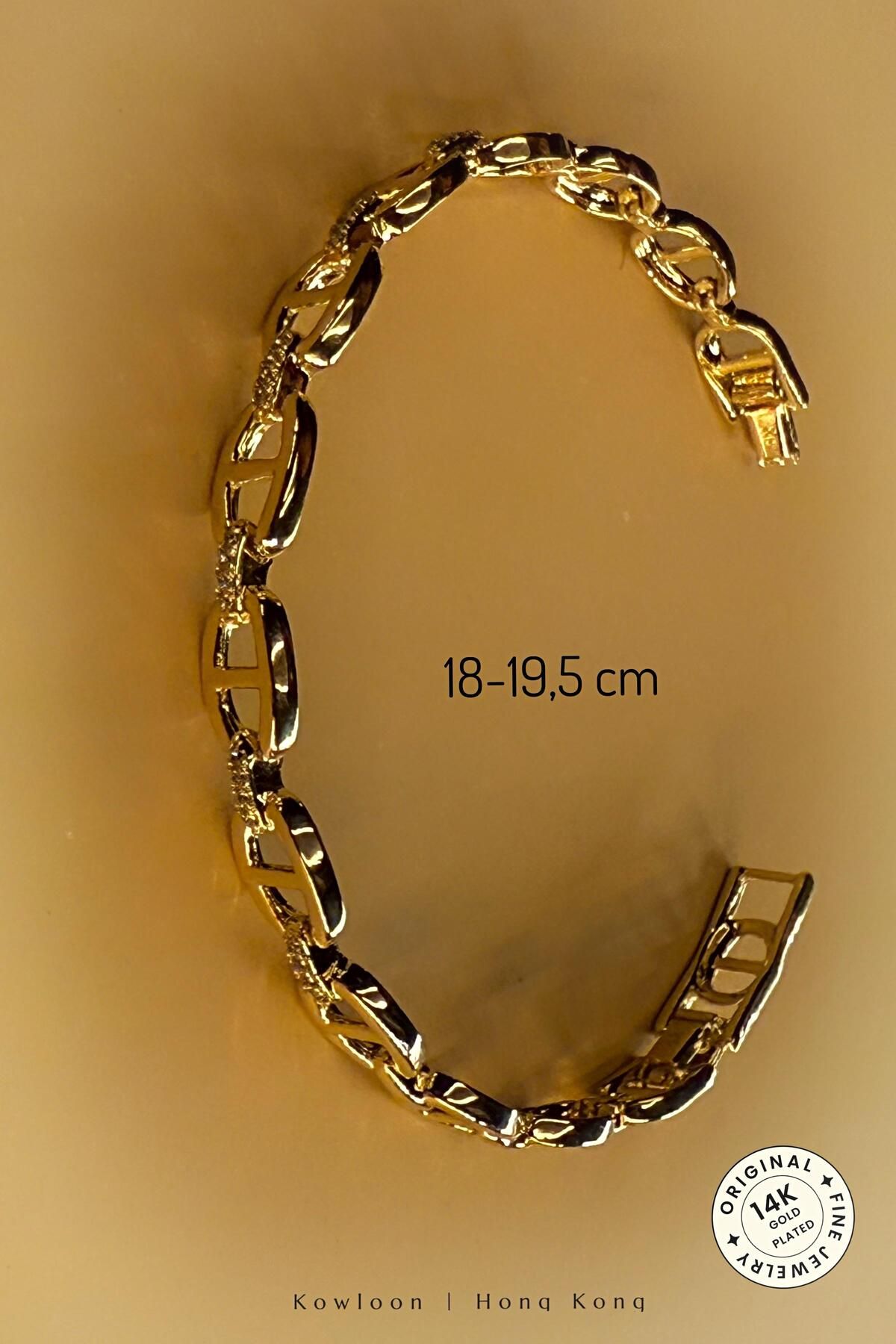 cacharel classic 14K Altın Kaplama Çelik Bileklilk