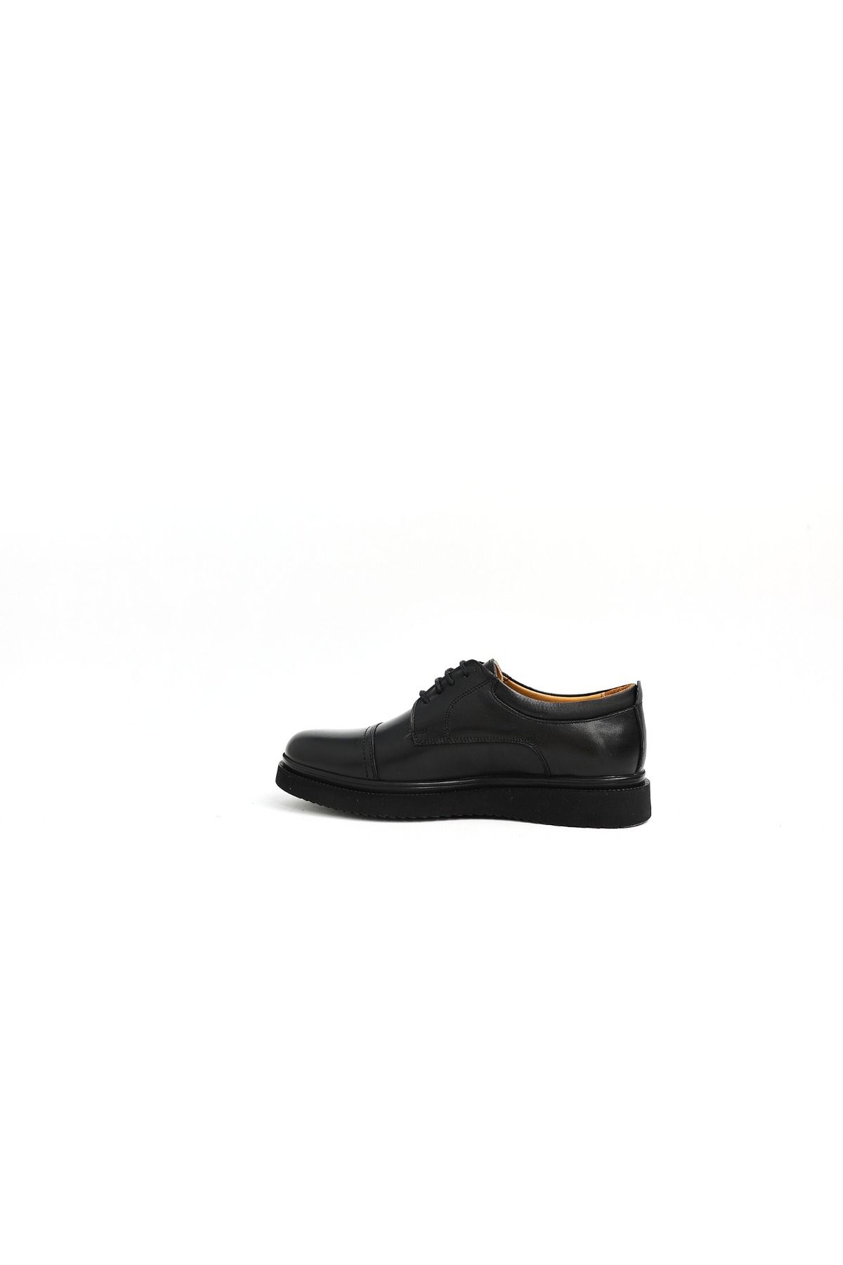 کفش های کلاسیک مردانه چرمی سیاه و سفید Greyybull Shoes